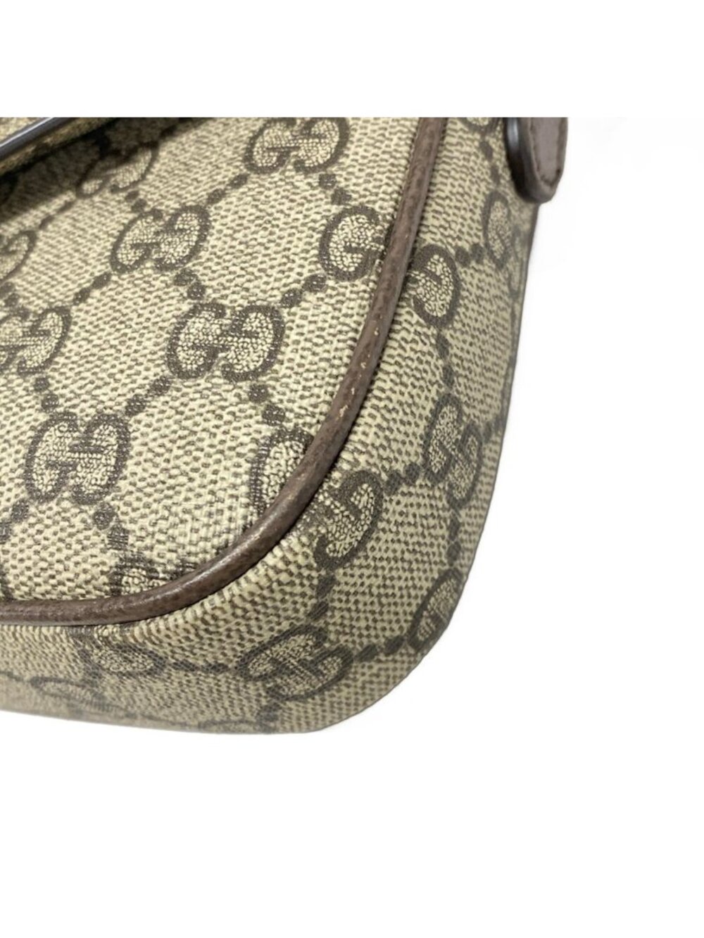 Gucci Shoulder Bag Ophidia Beige Dark Brown Multi Leather - Picture 15 of 15